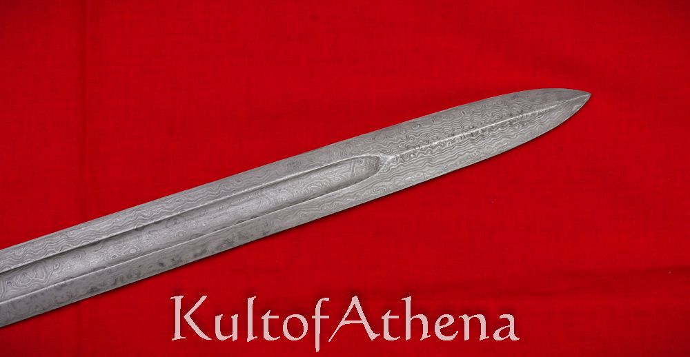 Deepeeka - Bronze Hilt Danish Viking Sword with Damascus Blade