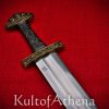 Darksword Armory - The Urnes Stave Viking Sword - Brown Scabbard