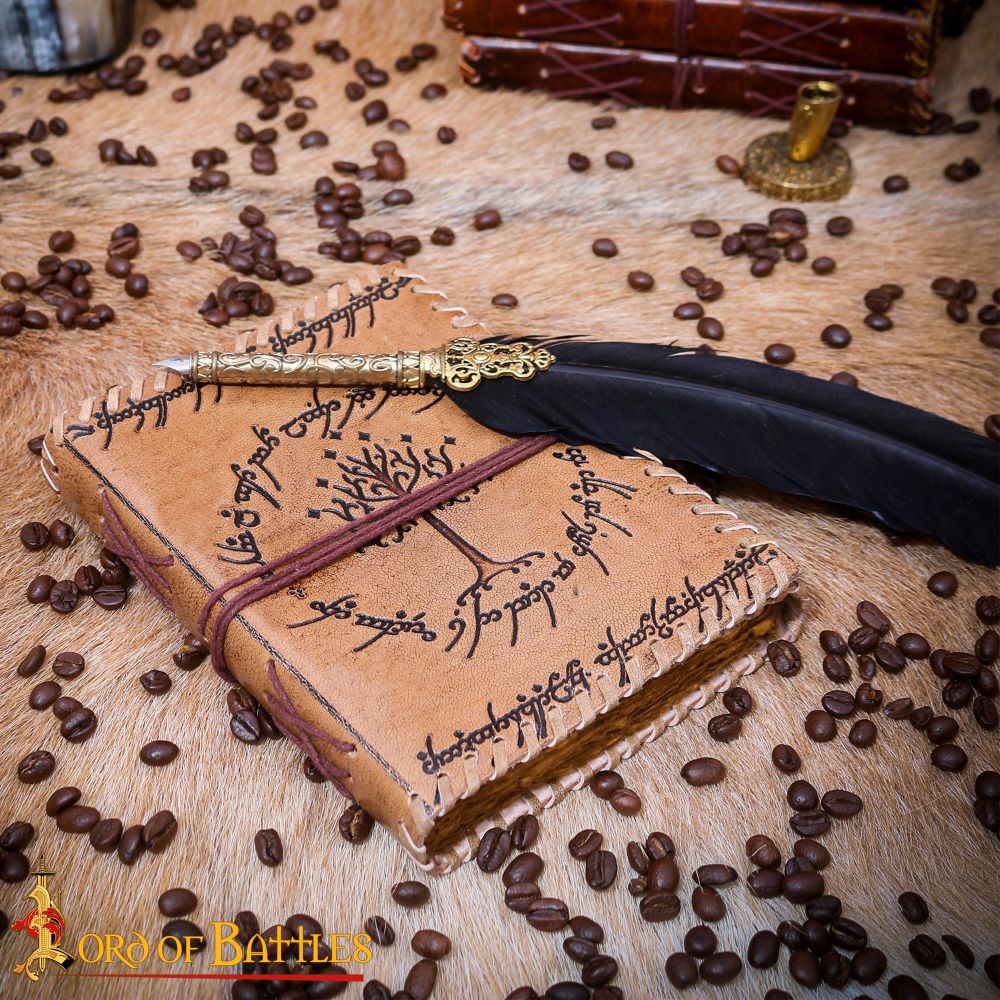 Medieval Leather Journal with Cord
