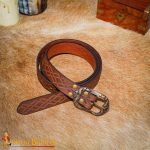 Embossing Leather Belt