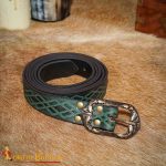 Embossing Leather Belt