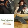 Leather Pirate Pistol Holster (Left Hand Draw) – Black CLOSEOUT