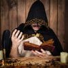 Embossed Pentacle Leather Journal – Lord of Battles