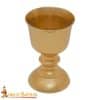 Medieval Bright Brass Goblet - Lord of Battles - Image 3