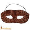 Leather Venetian Mask - Brown - Lord of Battles - Image 7