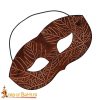 Leather Venetian Mask - Brown - Lord of Battles - Image 6