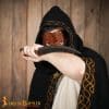 Leather Venetian Mask - Brown - Lord of Battles - Image 3