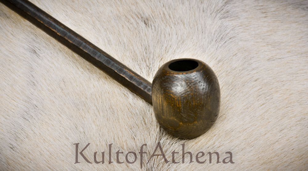 Churchwarden Pipe - The Halfling in Cherry Wood