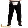 Lord of Battles - Medieval Padded Arming Chausses - Black