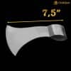 Mythrojan Viking Axe Head Authentic Replica Medieval Steel Battle Axe Head 7.2''