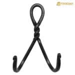 Mythrojan Heavy Sword Wall Mount in Forged Black Finish : Universal Sword Holder Wall Display