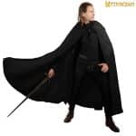 Mythrojan “Adventurer” Canvas Cloak 100% Cotton Medieval Viking Knight SCA LARP