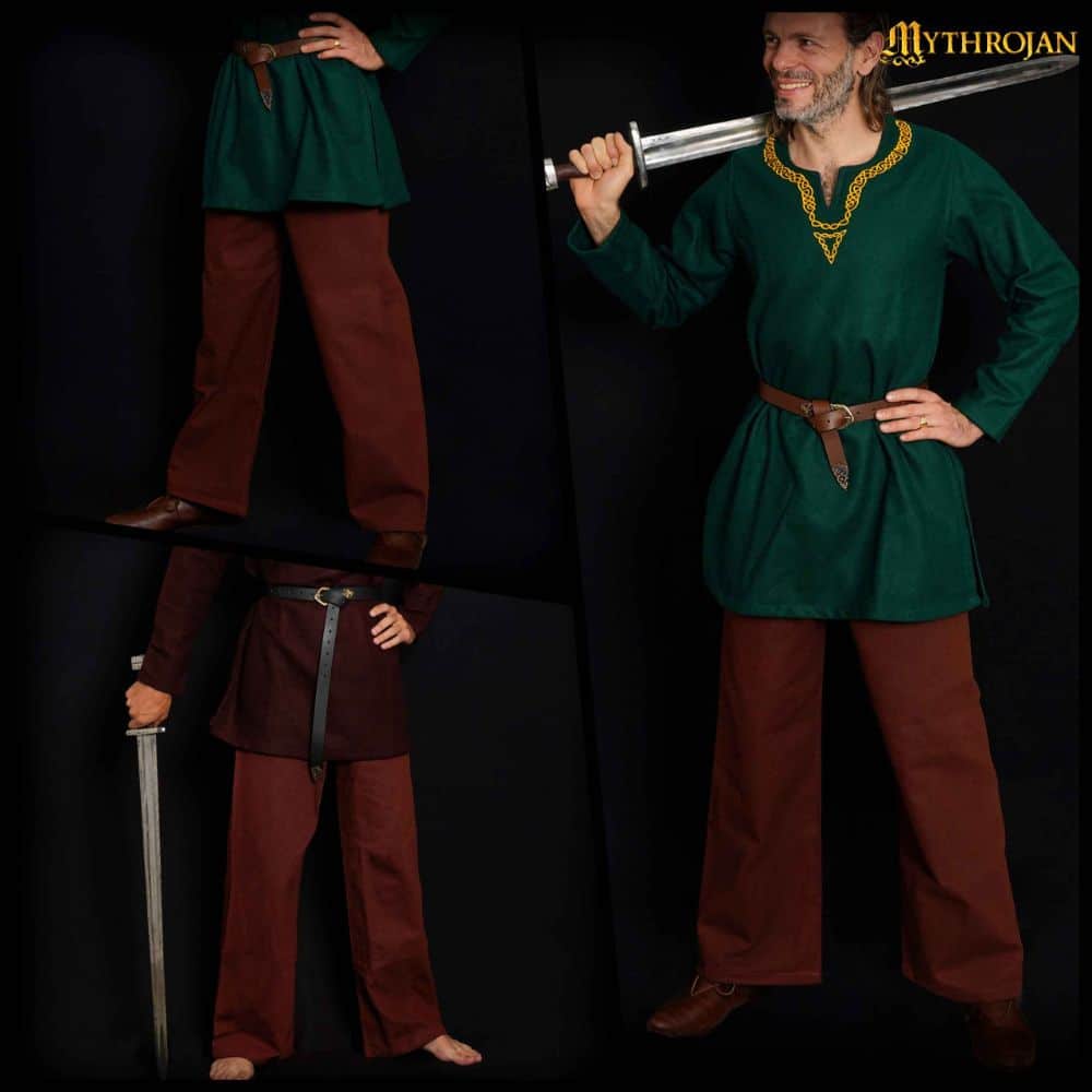 Mythrojan Warrior Canvas Trouser/Pant Medieval Viking Knight Pirate ...