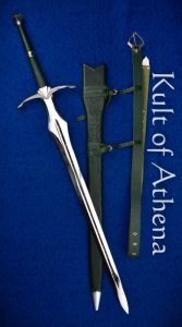 Darksword - The Vindaaris Sword With Integrated Sword Belt - Kult Of Athena