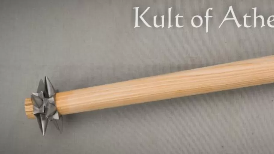 Tod Cutler - Steel Medieval Star Mace 10th -11th Century - 2 Star Version