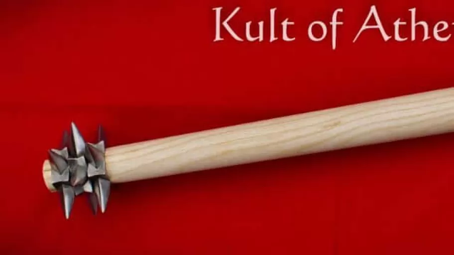 Tod Cutler - Steel Medieval Star Mace 10th -11th Century - 3 Star Version