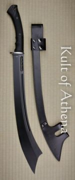 Honshu War Sword with Sheath - Blackened