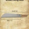 Broad Viking Seax - Norse Alley - Image 3