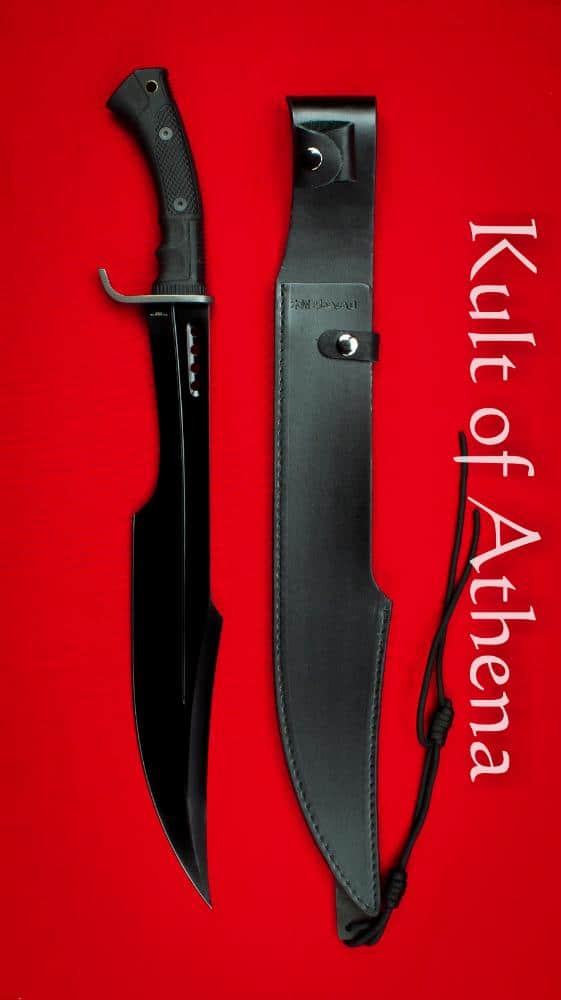 Honshu - Blackened Spartan Sword and Sheath Honshu - Blackened Spartan Sword and Sheath