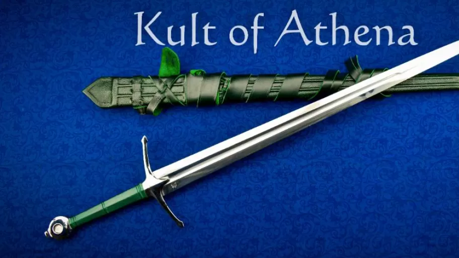 Darksword - The Sword of Bannockburn with Integrated Sword Belt - Green