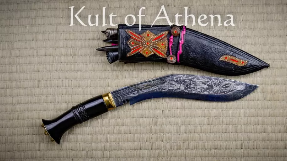 EGKH - Nepal Khukuri with Hand-Etched Blade